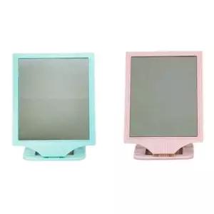 파스텔 사각 스탠드거울 대 1개 화장대거울 탁상거 탁상거울 탁상용거울 테이블거울 책상거울