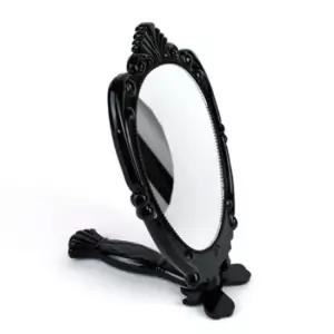 공주손거울 손잡이 접는거울 검정 대 손거울 거울 침실가구 가구 인테리어