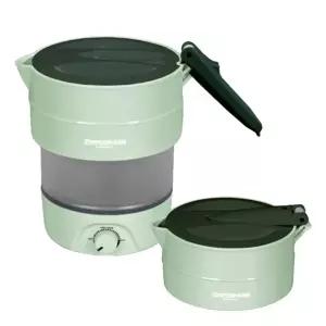 짐머만0614 캠핑 여행용 접이식 전기포트 0.8L 접는 전기주전자 미니 폴딩포트