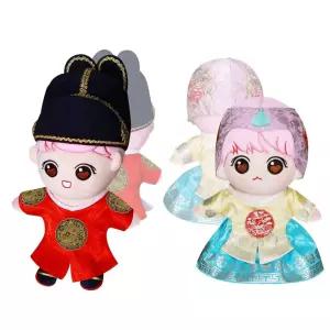 아이돌 한복인형 세트 외국인선물 (상감/중전 택1)