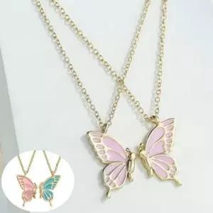 [하프클럽/]우정 나비 목걸이 여성 친구 팬던트 선물 예쁜
