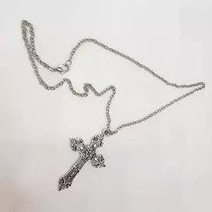 [하프클럽/]빈티지 십자가 무드 목걸이 남자 커플 팔찌