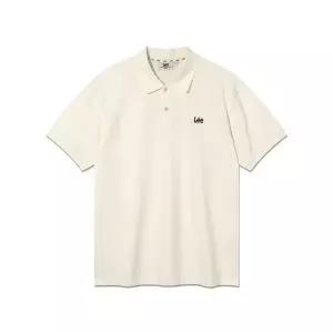 LEE [COOLMAX] 피케 반팔 티셔츠 아이보리 LE2602ST28IV 186008