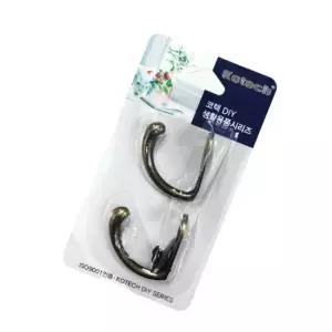 옷걸이 엔틱 2개 가방걸이 행거 가구엔틱 걸고리
