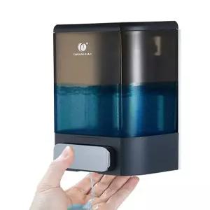 용 투명 액체 비누 디스펜서 로션 샤워 젤 세제 접시 손 세척기 욕실 주방 액세서리