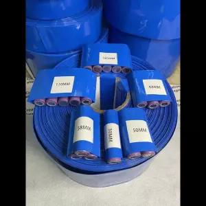 30mm-150mm 너비 18650 Lipo 배터리 PVC 열 수축 튜브 수축 튜브 절연 필름 랩 리튬 케이스 케이블 슬리브