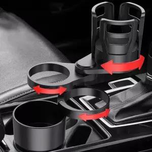 차량용 컵홀더 멀티 수납 거치대 4단 와이드 확장형