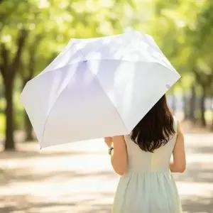 D 시크론 미니 투톤 그라데이션 초경량 5단 6K 자외선차단 양우산 UPF50+