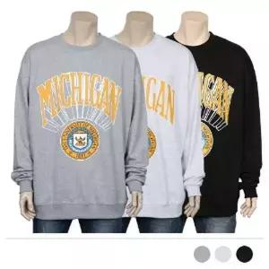 MTSS23008 애드 프린팅 박스핏 맨투맨