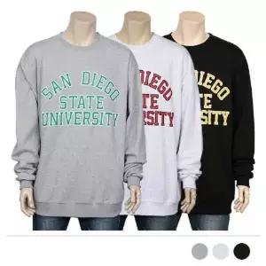 MTSS23009 스테이트 프린팅 박스핏 맨투맨