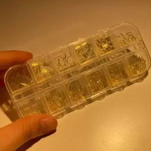 레진아트 네일아트 꾸미기 파츠 세트 골드로드 레진아트 셀프 네일