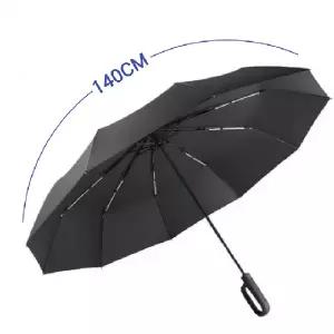 D 초 대형 3단 접이식 자동 골프 우산 암막 큰 우 양 튼튼한 자외선차단 고급