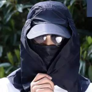 마스크 자외선차단 여름 탈부착 농사 등산 메쉬 얼굴 햇빛차단 낚시 모자 가리개 작업용 아웃 남녀공용 쿨