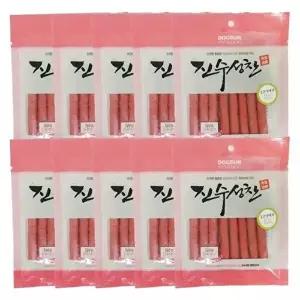 강아지 진수성찬 소고기 져키 80g 10P 노즈워크 간식-WD4D82A