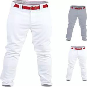 롤링스 프로 150 시리즈 야구 팬츠 풀 길이 세미 릴랙스 핏 성인 사이즈 파이프 색상 옵션