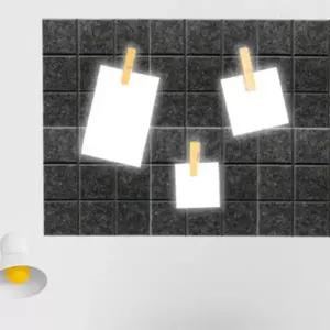 게시판 알림판 학교 어린이집 부직포 부착 진회색