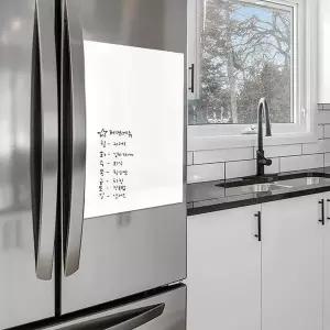 자석보드 1P 무지 고무자석 화이트보드 60x40cm