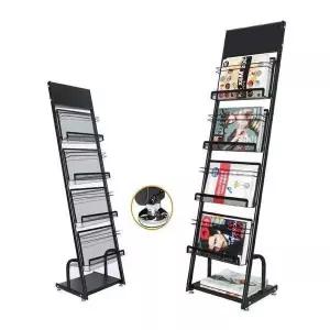 진열대 잡지 브로셔카다로그꽂이 스탠드 카다로그거치대