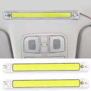 자동차 인테리어 LED 라이트 바 흰색 튜브 밴 트럭 RV용 스위치 캠핑카용 84 10W