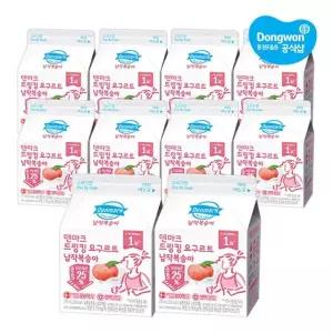 [동원] 덴마크 드링킹 요구르트 납작복숭아 275ml x 10개