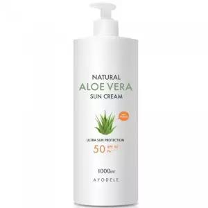 [아요델] 알로에베라 화이트 톤업 선크림 1 000ml