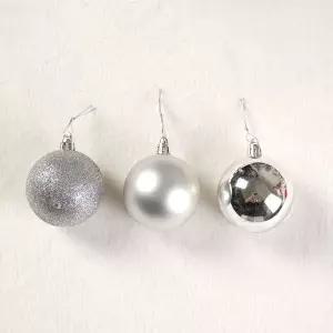 트리용 크리스마스 장식볼 세트 유광무광 혼합 데코볼