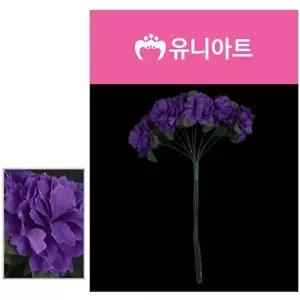 소국화 1500 보라 조화꽃