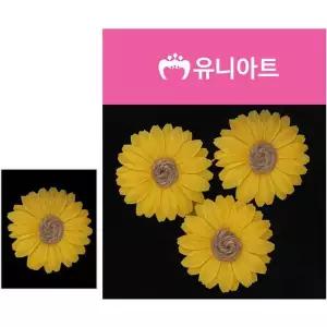 노랑 조화꽃 마국화