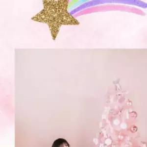 홈인테리어(1.5m) 크리스마스트리 장식 핑크트리 소품 연말파티