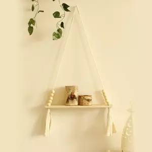 걸이형 선반 인테리어 장식 목재창문 수납 문걸이 창틀화분 베란다 벽선반