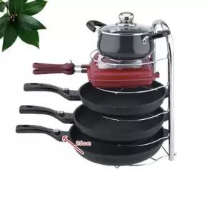 주방정리용품 후라이팬 정리대 거치대 주방 수납 꽂이 선반 접시정리대