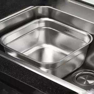 사각설거지통 키친아트 설거지통 싱크대 식기 보관통 사각형 8L 설거지선반