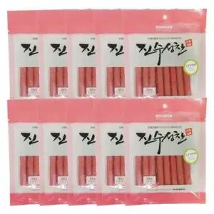 강아지 진수성찬 소고기 져키 80g 10P 노즈워크 간식-WD4D82A