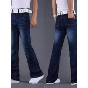 연청 캐주얼 청바지 데님 진청 팬츠 스판 와이드 남성