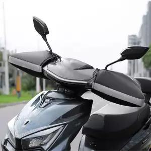 오토바이 방수 방한 겨울 토시 2p용품 핸들 커버 투명비닐