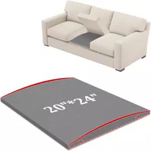 OFKAIS 소파 지지대용 처짐 쿠션 고밀도 폼 24 X 20 가구 시트 수리 세트 1개