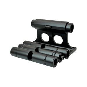 ODIER 자전거 포크 마운트 스루 액슬 어댑터 9mm QR 12mm 15mm 루프 랙 밴 트랙 및 바닥 장착 유니바디 슬리브 퀵 컨버전 4 in