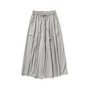 일본하카마 팬츠 통바지 밴딩 남성 유카타 대형 남자 치마