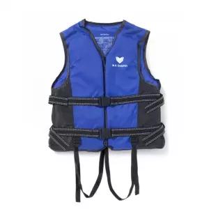 돌핀 구명조끼(L) (스카이+블랙)물놀이 수영 부력 이소품 레져 쪼끼 구명쪼끼 낚시용