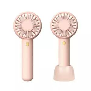 미니 더블팬 핸디선풍기 핑크