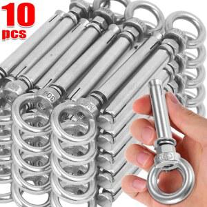 헤비 듀티 스테인리스 스틸 아이 볼트 스크류 행거 콘크리트 고정 아이볼트 패스너 해먹 리프팅