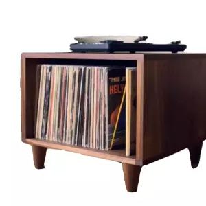 LP장 보관함 원목 수납함 레코드 레코드판 수납장