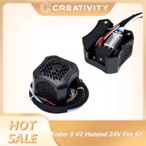 엔더 3 V2 풀 핫엔드 24V 쿨링 팬 압출기 키트 실리콘 커버 포함 3D 프린터 부품용 완전 조립