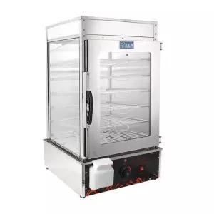 업소용 호빵찜기 스팀 보온기 대형 호빵 찜솥 찐빵 5단