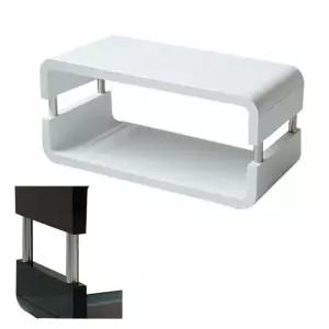 슬림 tv 거실장 화이트 티비 다이 테이블 수납장 500 이동식거실장 tv수납장 미니거실장