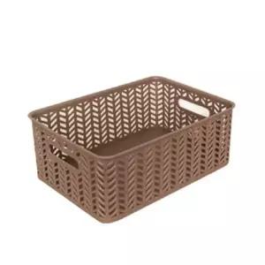 헤링본 바스켓 3호 오픈형) 바스켓 수납함