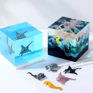 실리콘 레진 파츠 해상동물 택1 레진공예 공예소품 레진공예소품