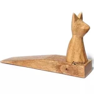 원목 도어스토퍼 고양이 도어스토퍼 도어스톱 돼지인형 원목인형 문고정