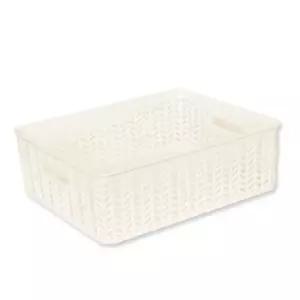 헤링본 바스켓 4호 오픈형) 바스켓 수납함