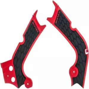 Acerbis X-Grip 프레임 가드 - 레드/블랙 (2736331018) 원 사이즈